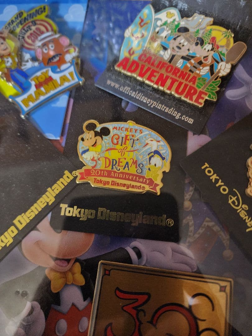 ディズニー30周年 ピンバッジ 額縁 まとめ