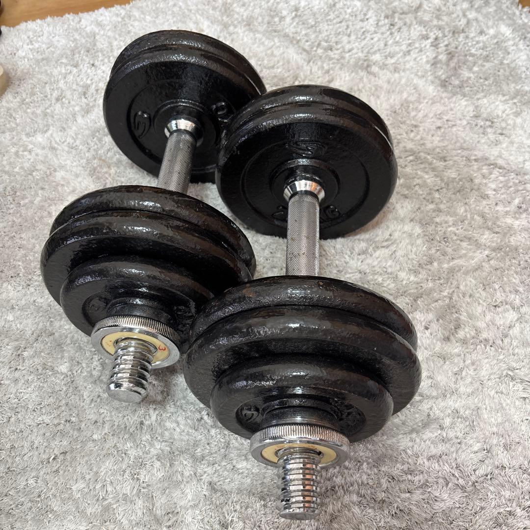 BODYMAKER ダンベル　約15kg 2本