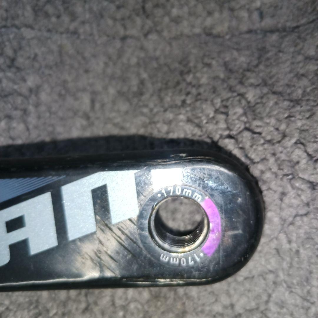 SRAM（グラム）Force　カーボンクランク　　GXP 規格170mm　中古品