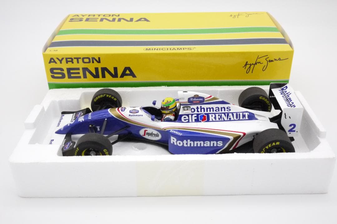 1/18 ウィリアムズ FW16 サンマリノGP ロスマンズ A.セナ
