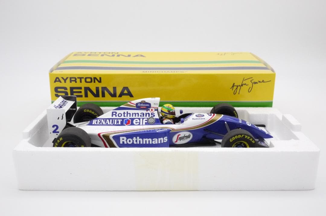 1/18 ウィリアムズ FW16 サンマリノGP ロスマンズ A.セナ