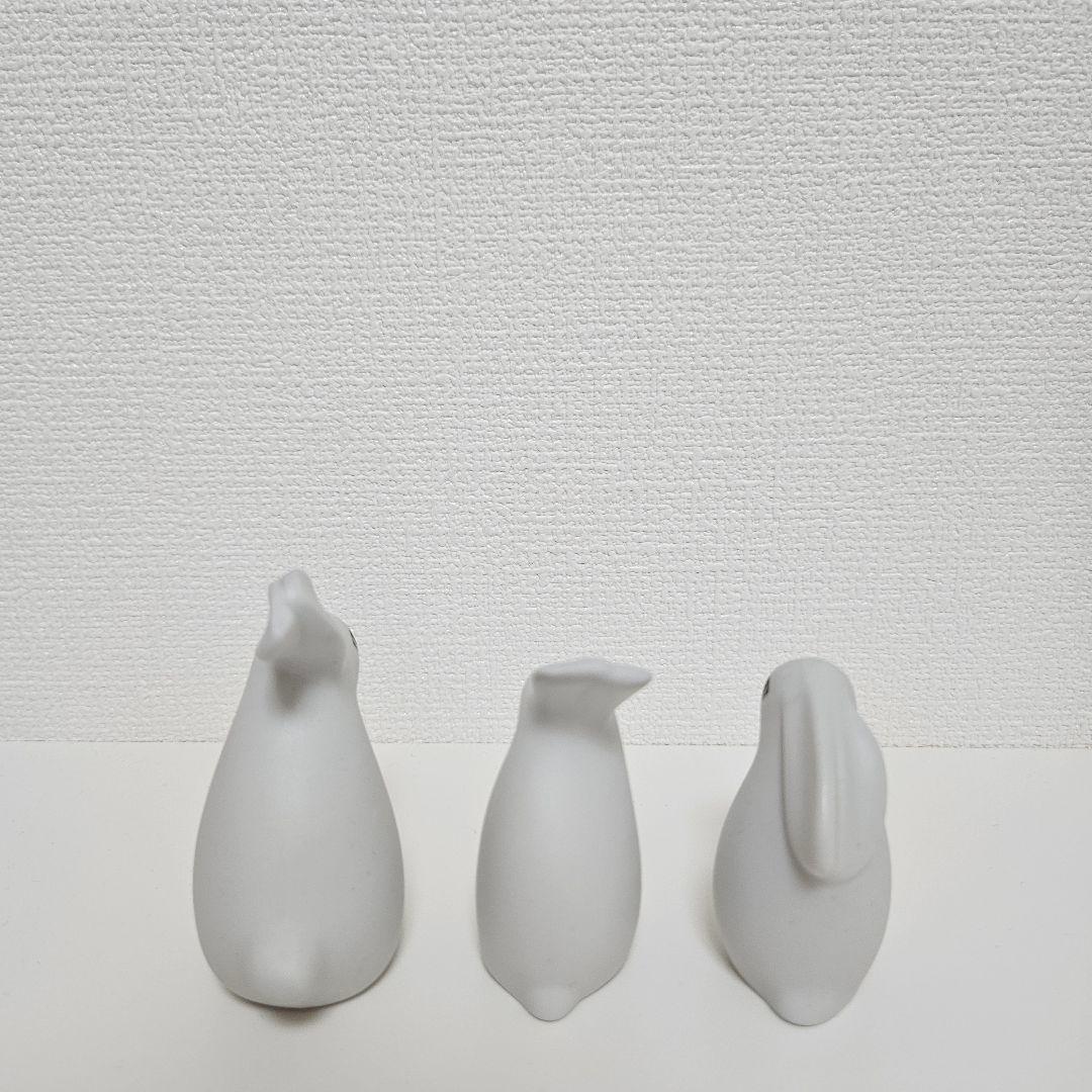 【廃盤品】ARABIA(アラビア)　ヘルヤ　バニー　うさぎ　親子　3体セット