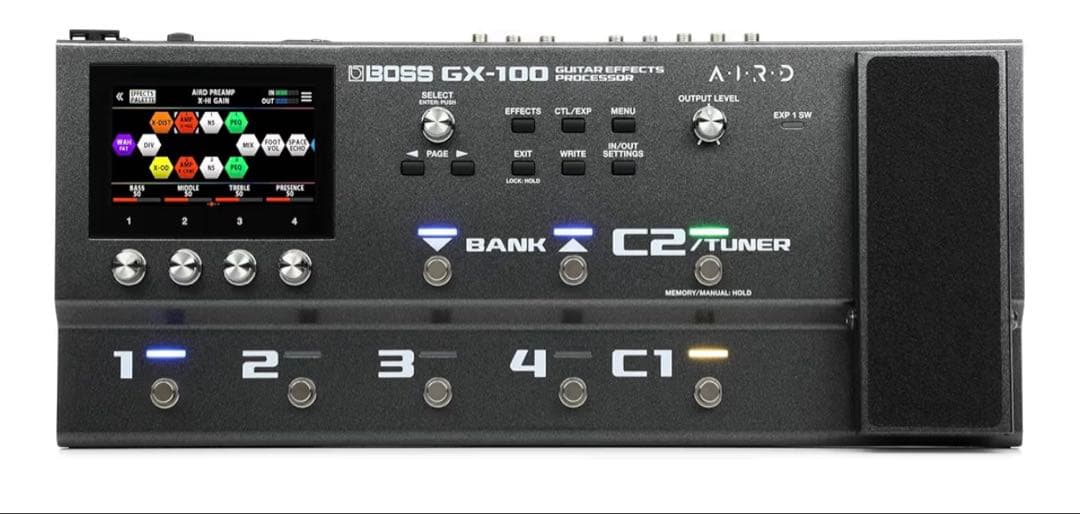 BOSS GX100 マルチエフェクター　ACアダプター・取説付き