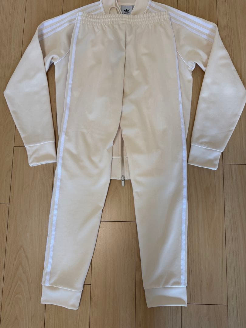 adidasアディダス SSTトラックジャケット&パンツWhite