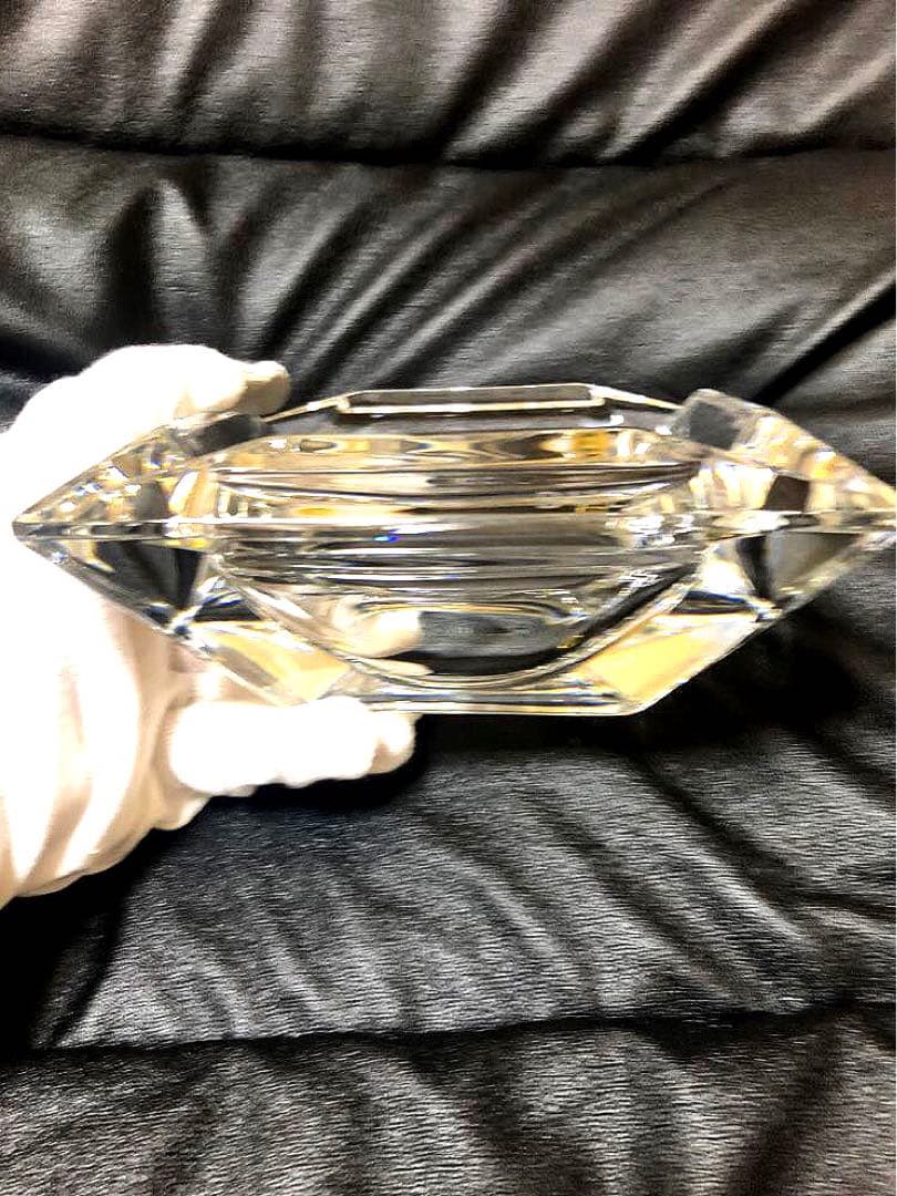 BVLGARI Rosenthal クリスタル　灰皿 小物入れ
