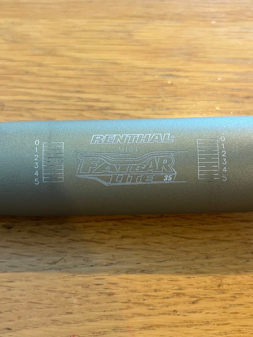 RENTHAL FatBar lite 35 20mmライズ ハンドル　レンサル