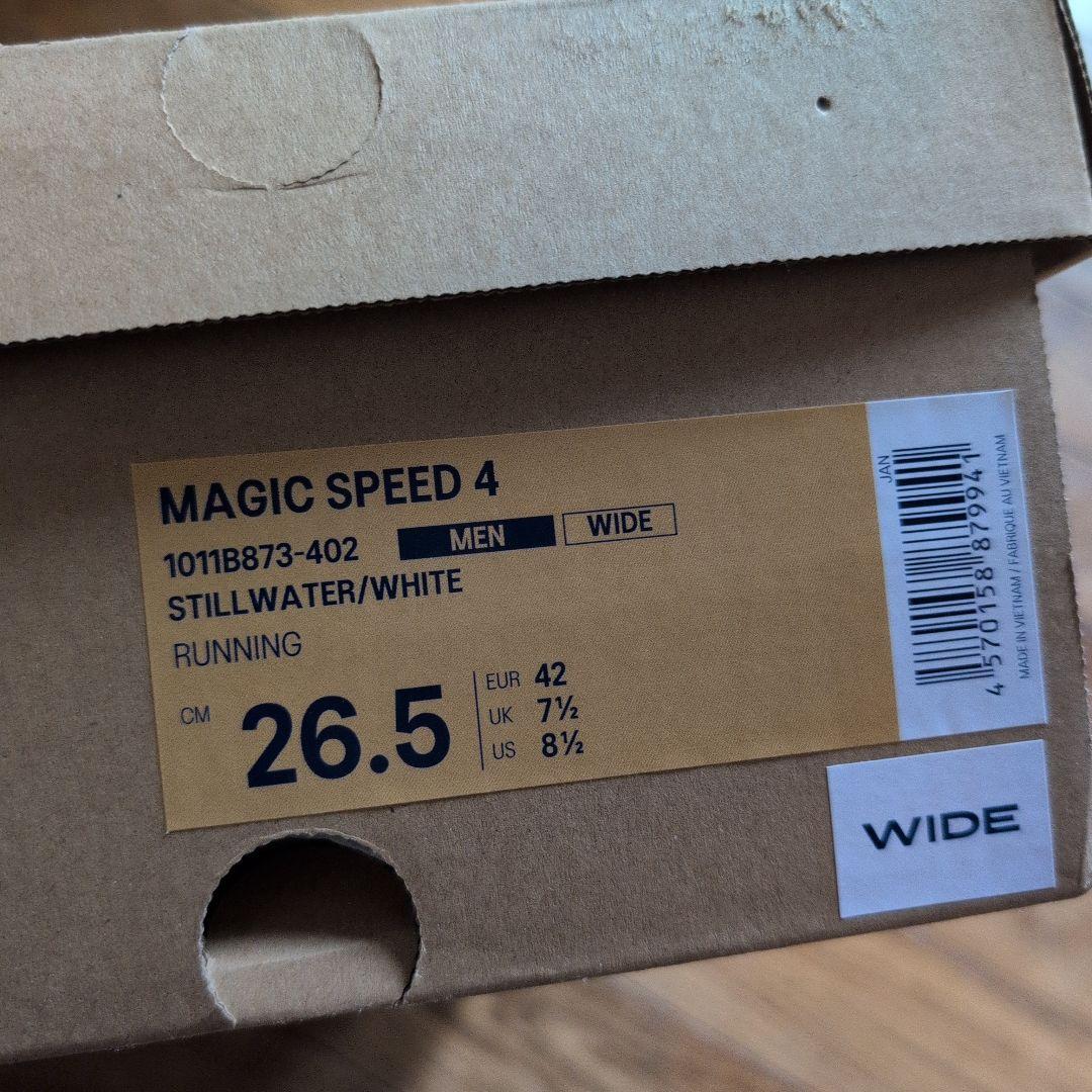 ASICS MAGIC SPEED 4 ランニングシューズ 26.5cm 中古品