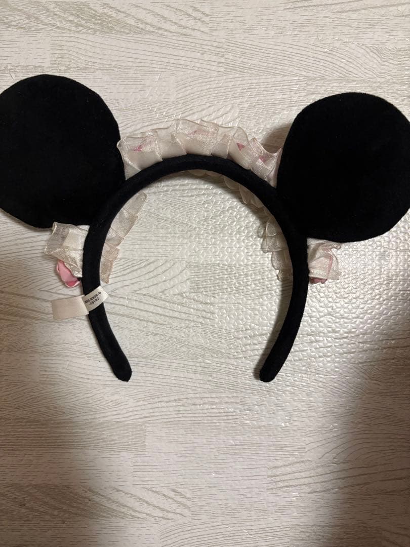 即日発送可ディズニー薔薇カチューシャピンク