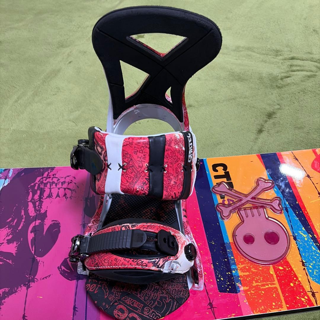 【美品】PHANTOM 150 Burton CARTEL スノーボードGRAY