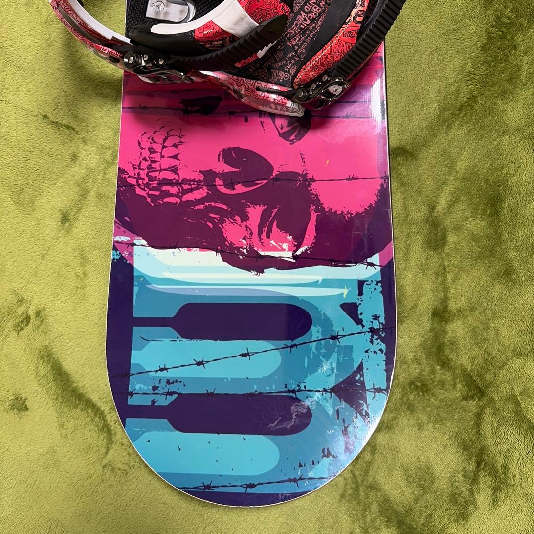【美品】PHANTOM 150 Burton CARTEL スノーボードGRAY