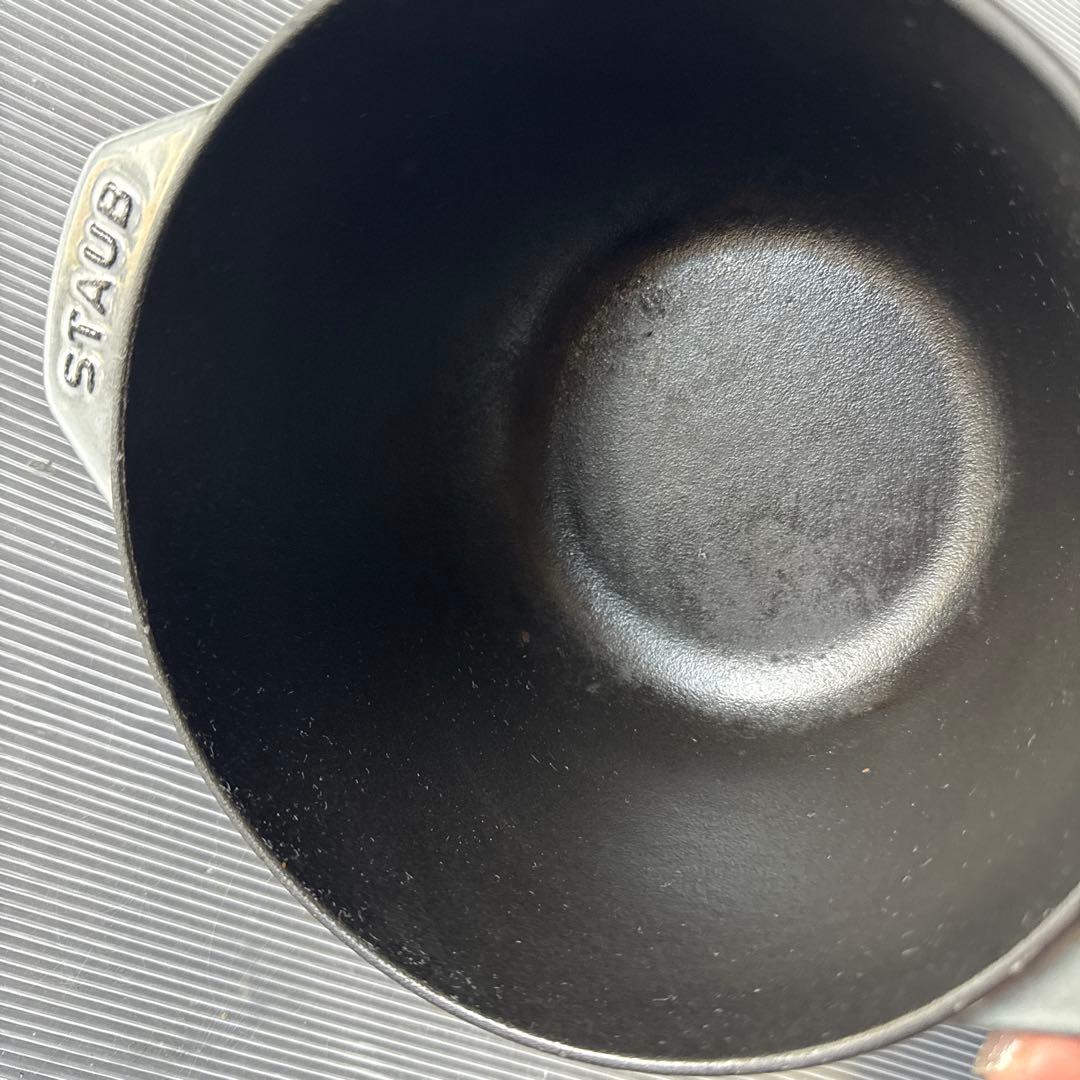 staub ストウブ ココット デ ゴハン グレー GOHANS 16cm
