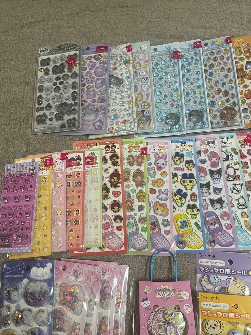 ボンボンドロップシール ボンドロ うるちゅる 平成フォン ガチャまとめ売り 72
