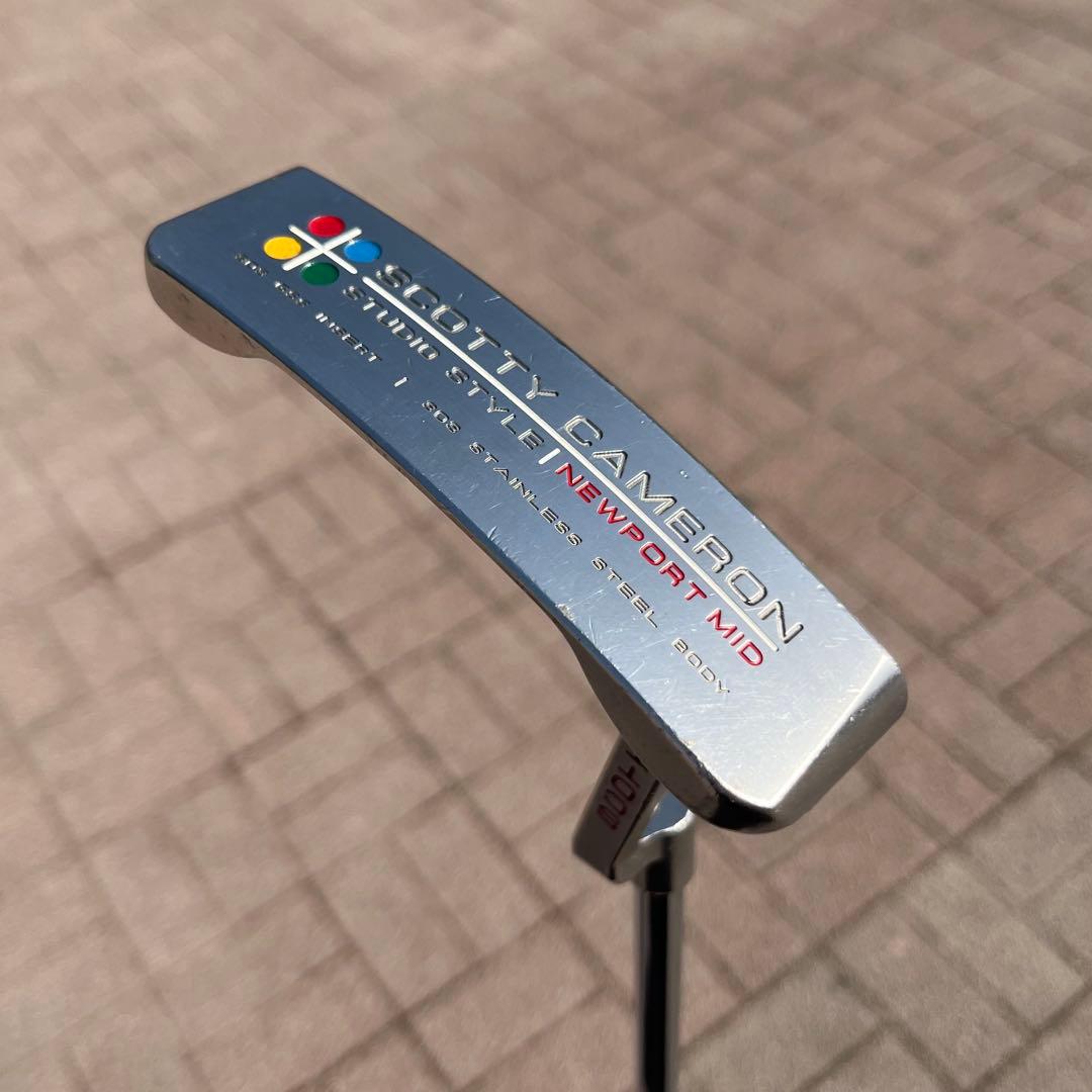 スコッティキャメロン スタジオスタイル ニューポート ミッド 新品HC付き 美品
