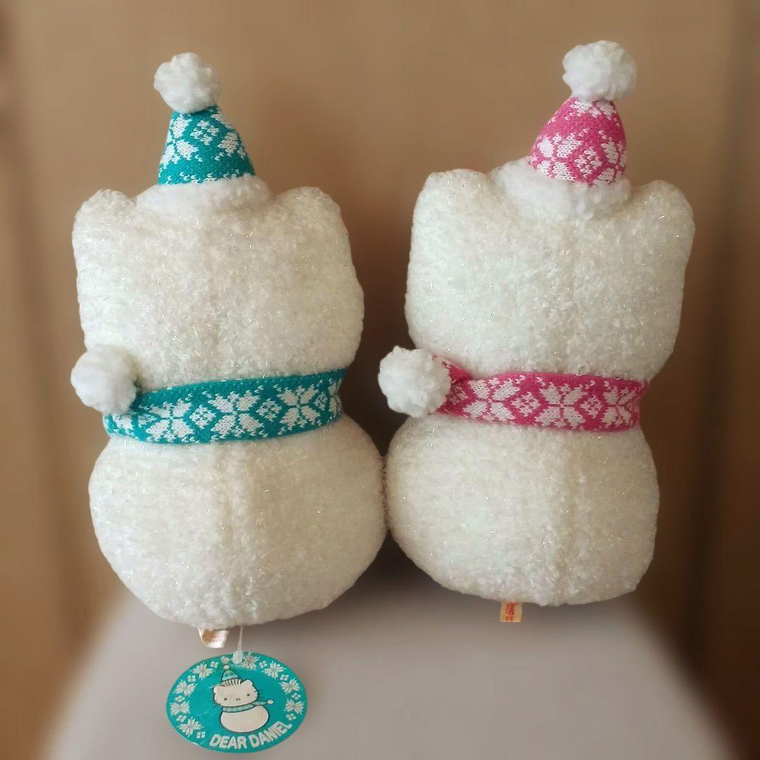 サンリオ　ハローキティ　ダニエル 雪だるま　ぬいぐるみ　スノウ　レトロ　ご当地