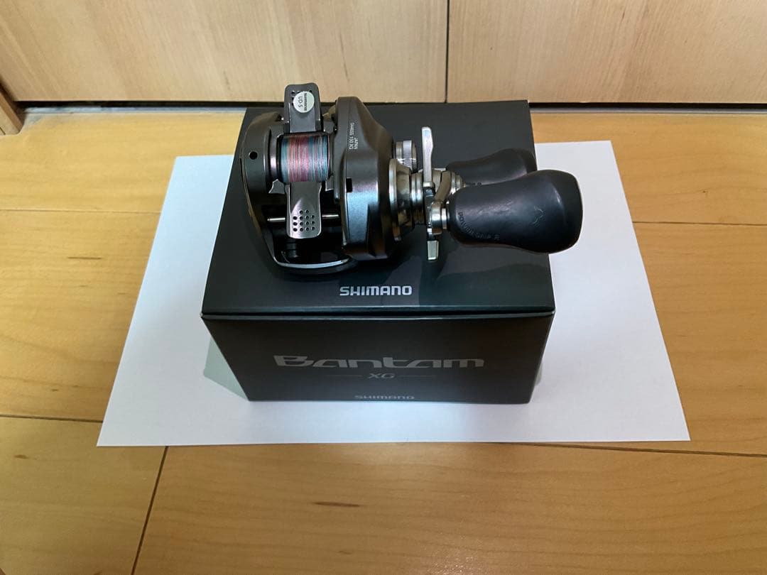 SHIMANO Bantam22 XG RH外箱、説明書完備　PEライン付き