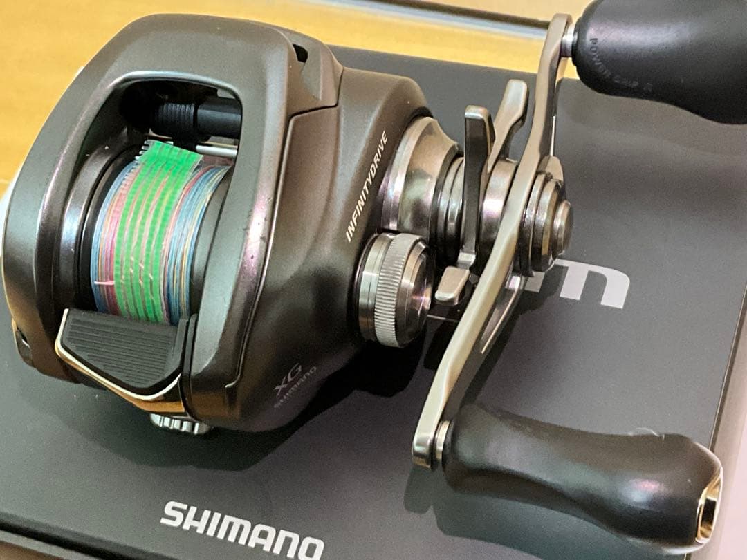 SHIMANO Bantam22 XG RH外箱、説明書完備　PEライン付き