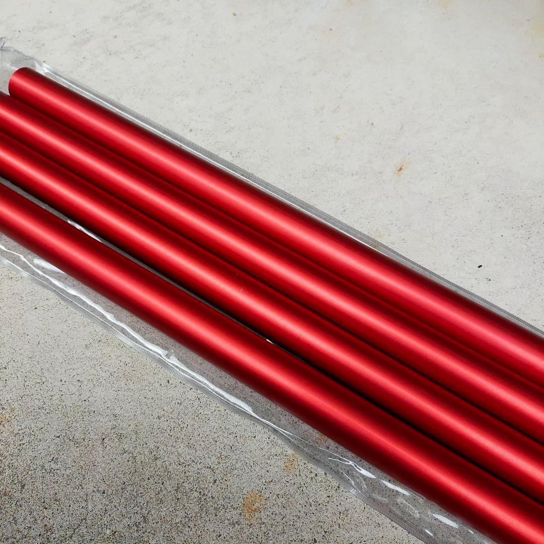 ✨美品 Peak ウィングポール　レッド240cm ヘキサタープ