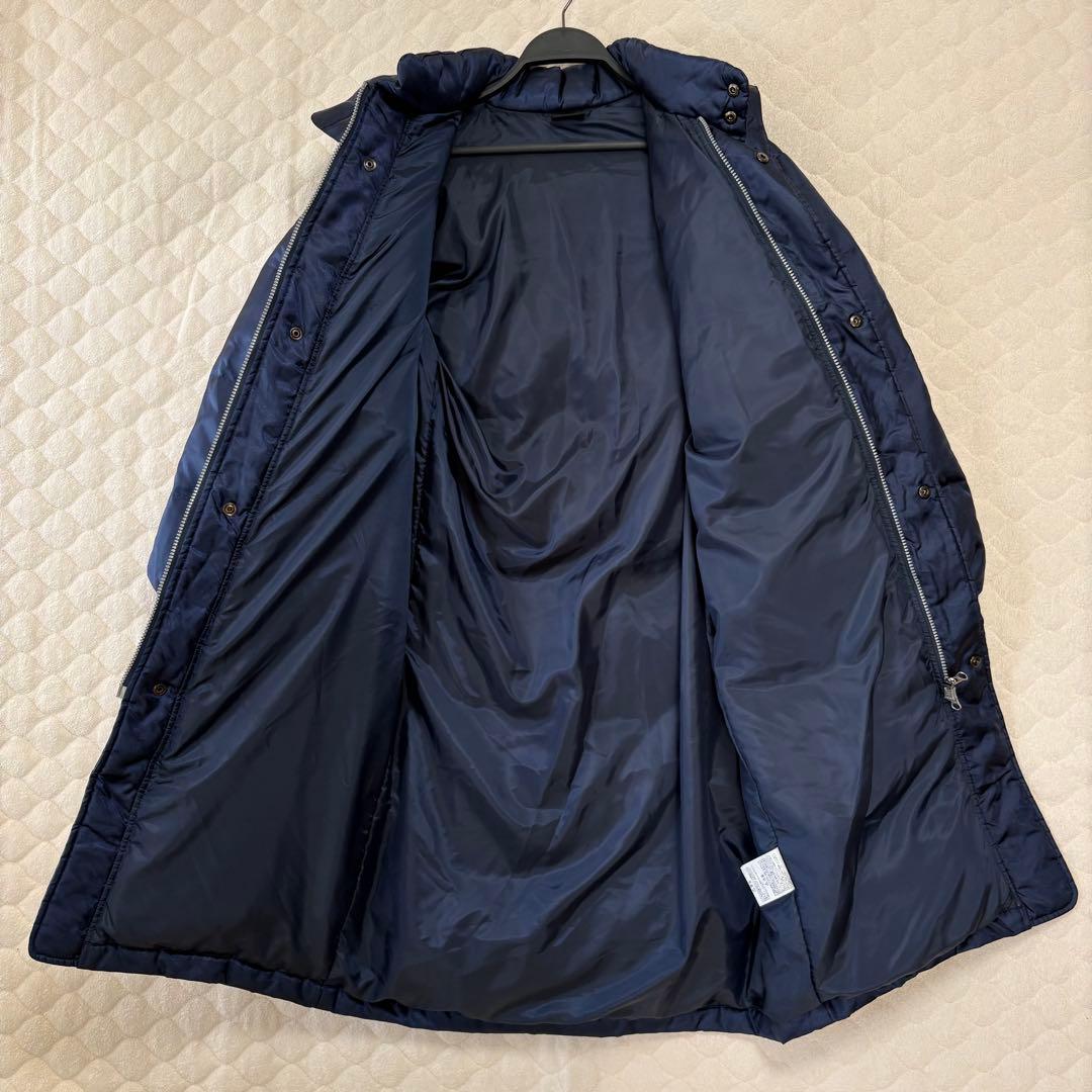 Hide　ルコックスポルティフ　ダウン　ナイロン　ベンチコート　M