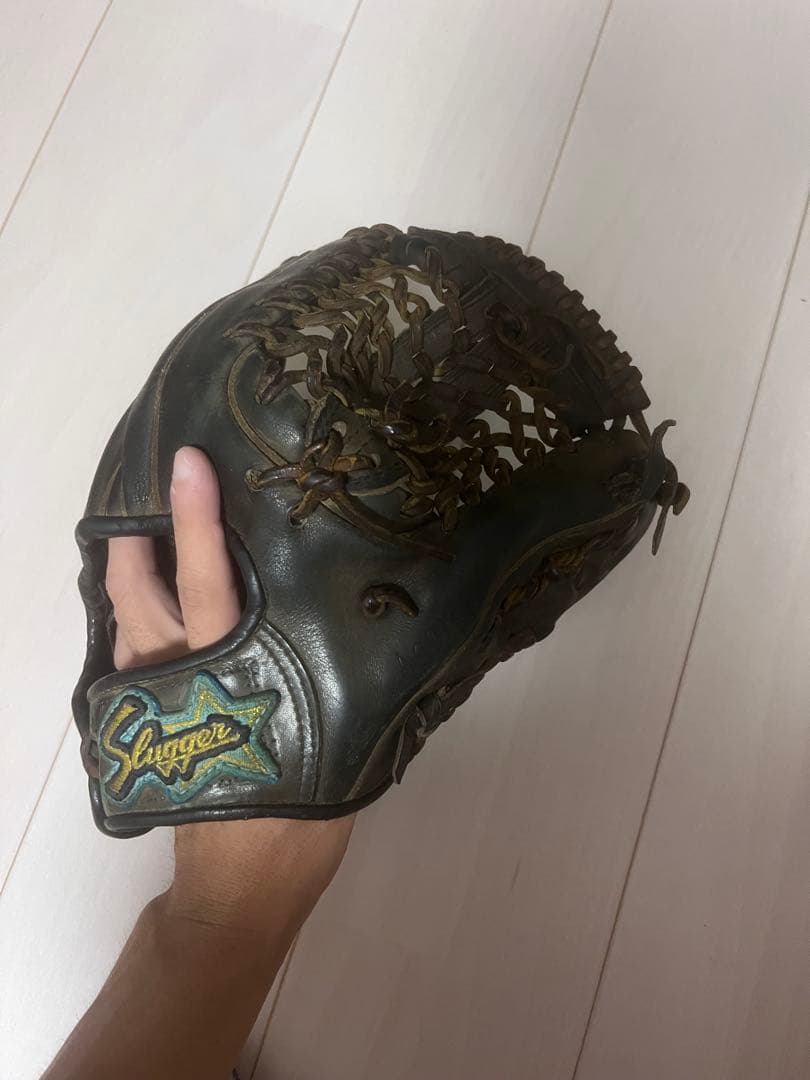 Slugger 硬式グローブ 黒