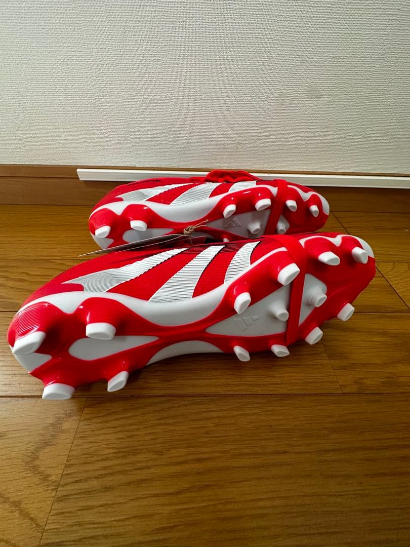 adidas Predator レッド スパイク　26.5