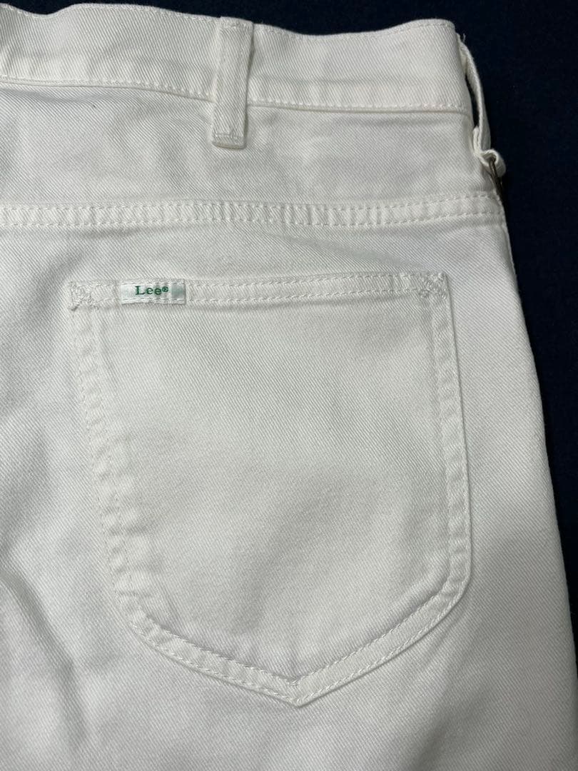 beams golf Leeホワイトデニム ほぼ未使用