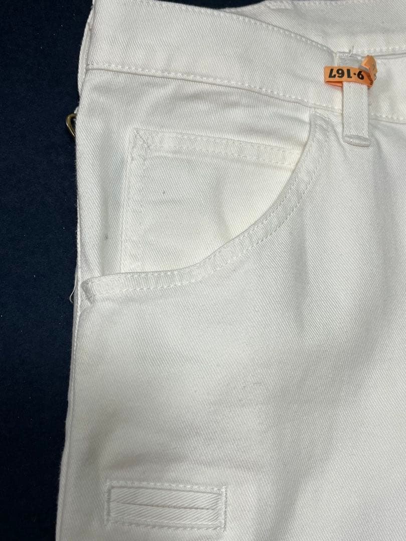 beams golf Leeホワイトデニム ほぼ未使用