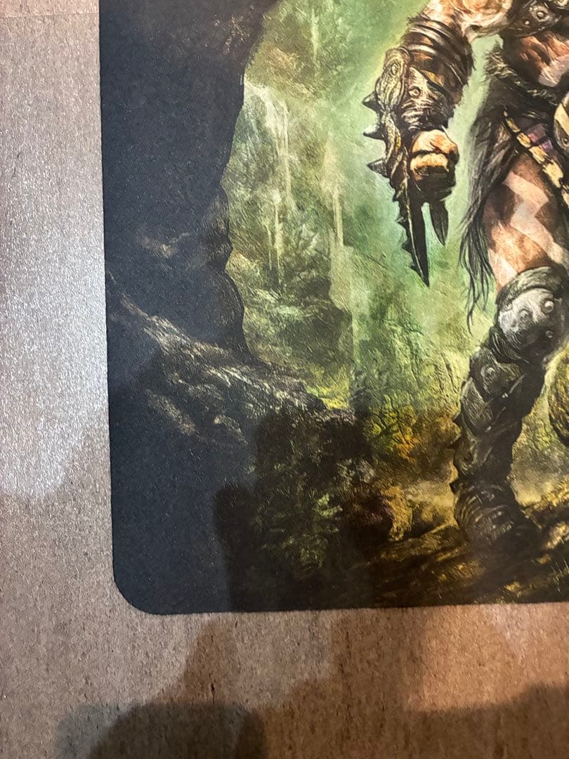 MTG ウルトラプロ Kickstarter限定プレイマット 野生語りのガラク