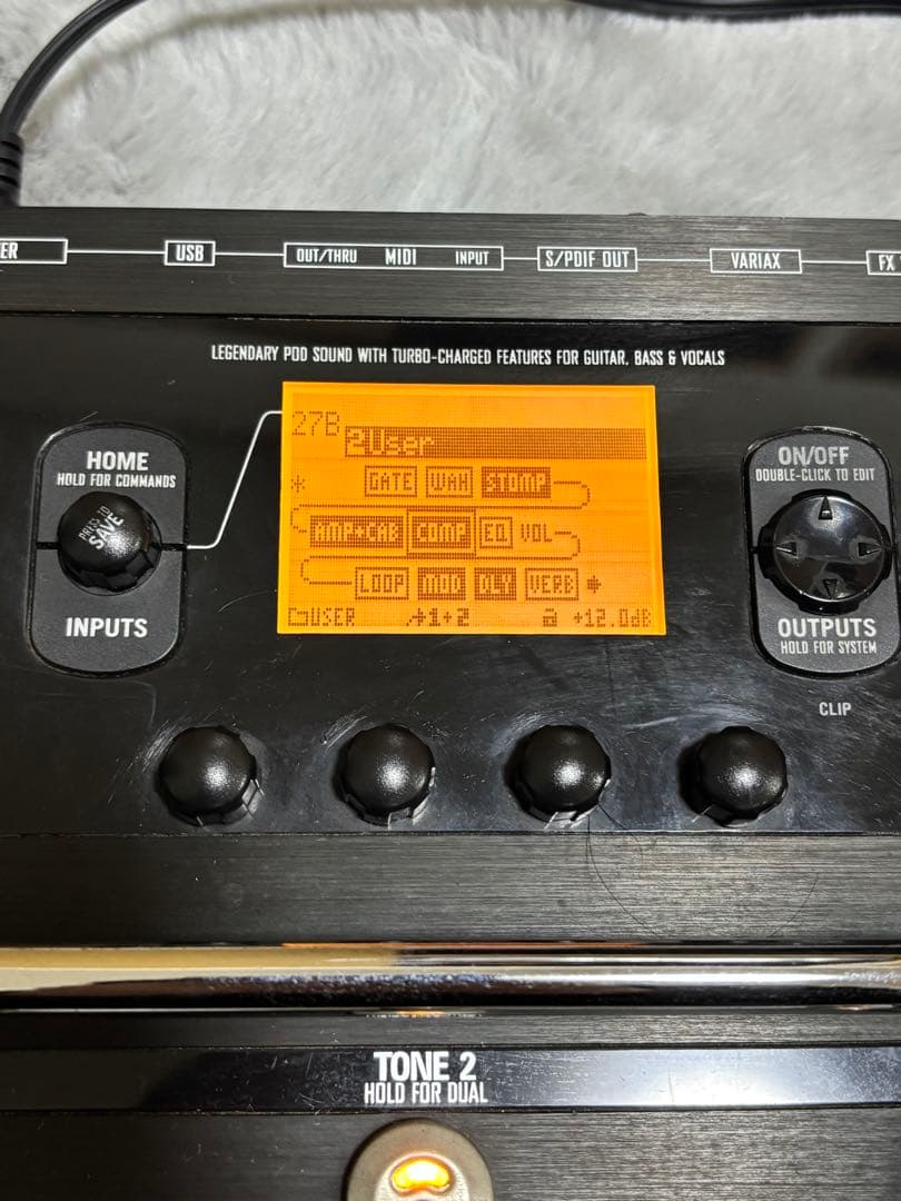 LINE6 POD X3 LIVE ギターエフェクター　ケース付き