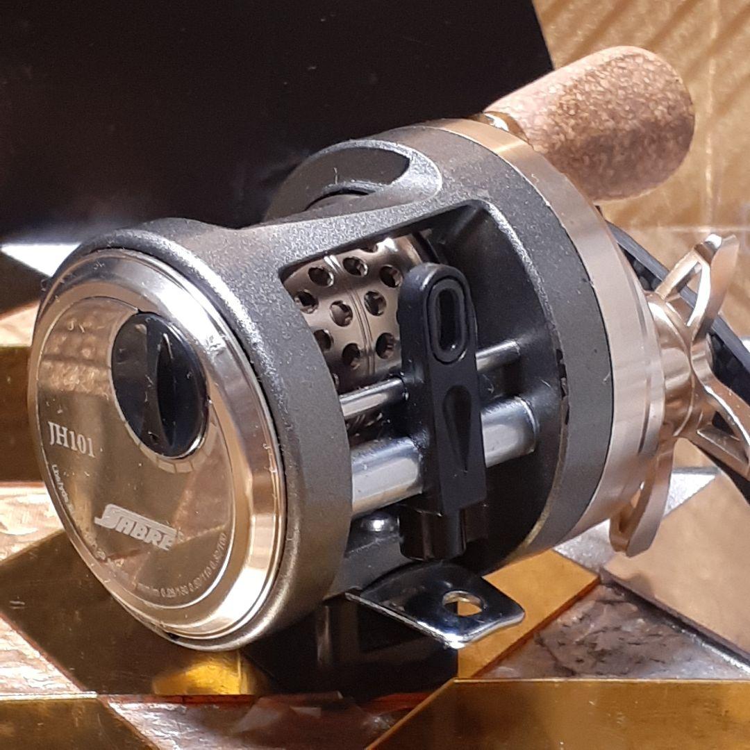 SABRE JH101 ベイトリール タイラバ 左ハンドル 未使用 極美品