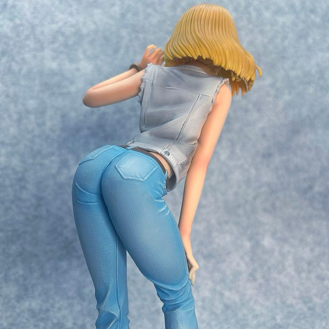ドラゴンボール 人造人間18号 リペイント GLITTER & G 金属ピアス