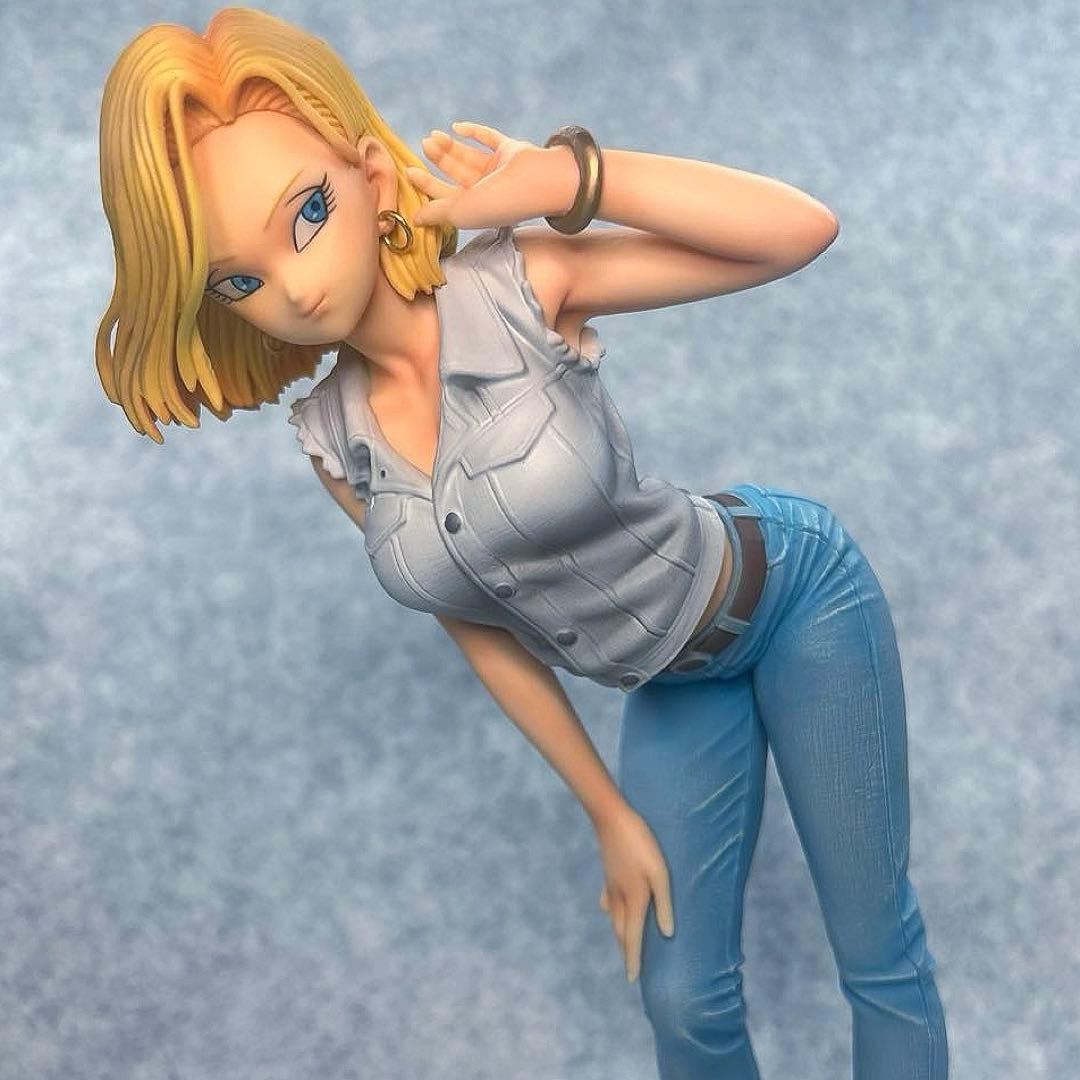 ドラゴンボール 人造人間18号 リペイント GLITTER & G 金属ピアス