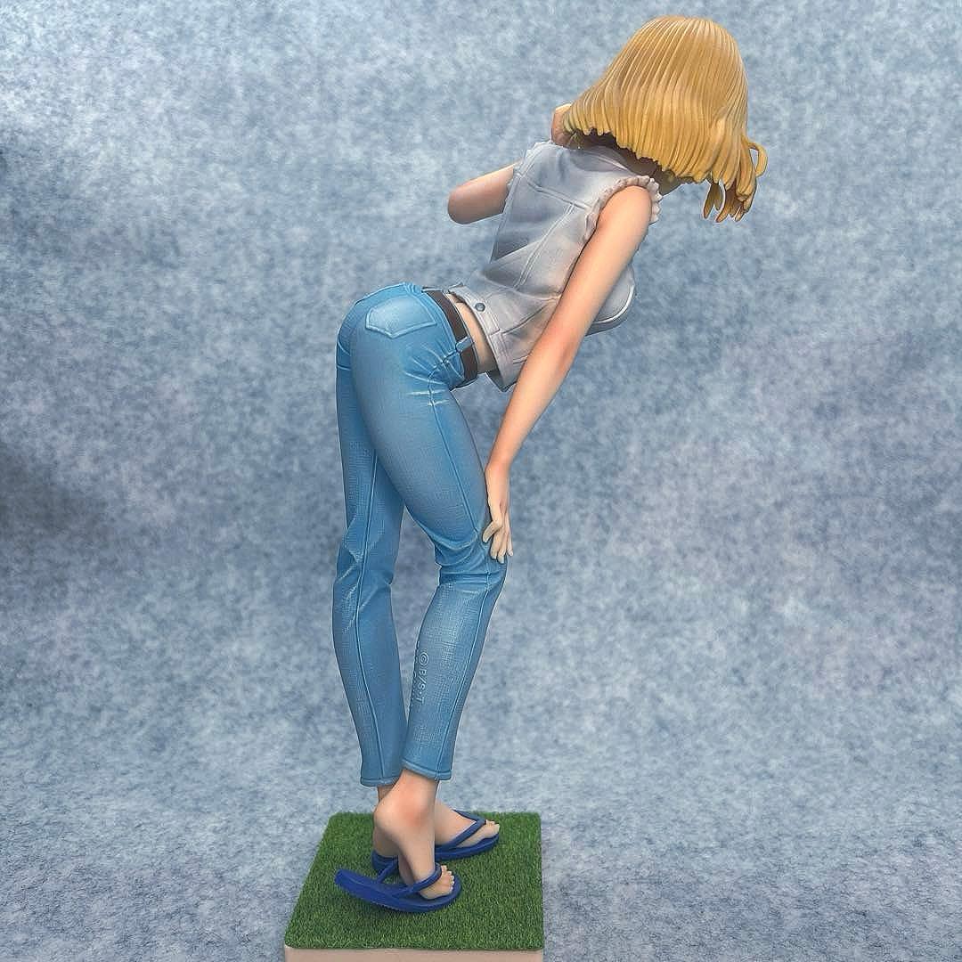 ドラゴンボール 人造人間18号 リペイント GLITTER & G 金属ピアス
