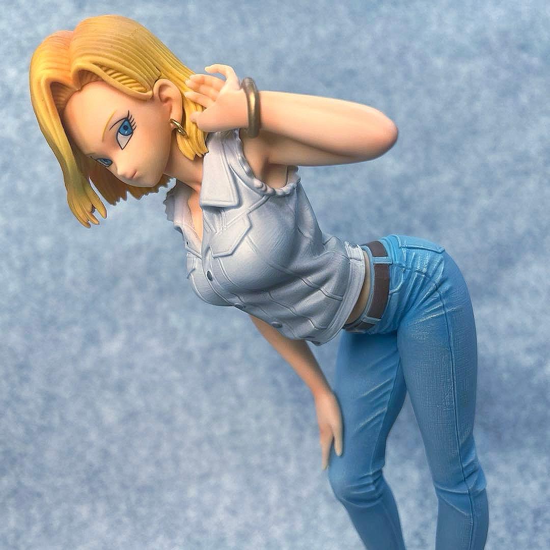 ドラゴンボール 人造人間18号 リペイント GLITTER & G 金属ピアス