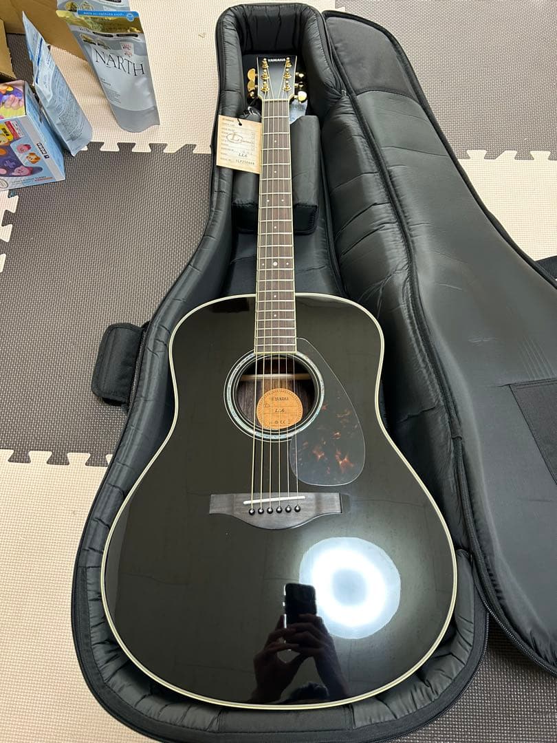 Yamaha アコースティックギター LL6AREブラック ケース付