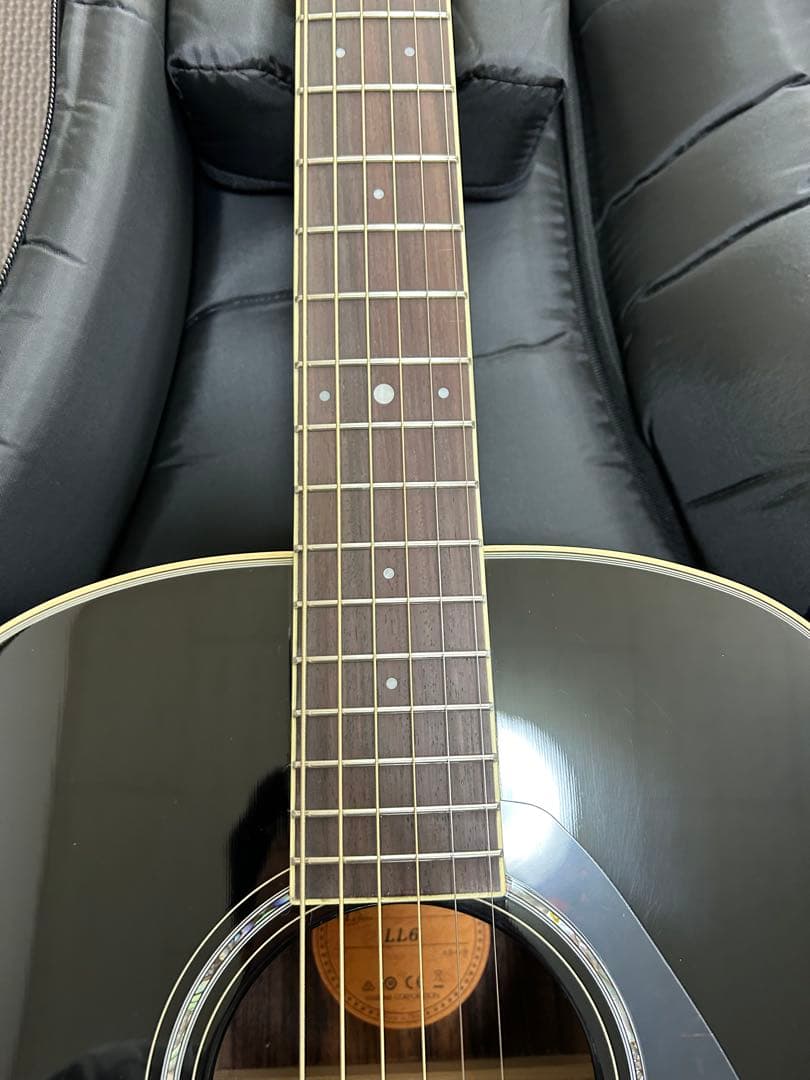 Yamaha アコースティックギター LL6AREブラック ケース付