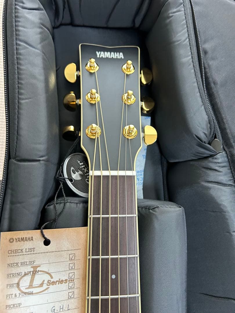 Yamaha アコースティックギター LL6AREブラック ケース付