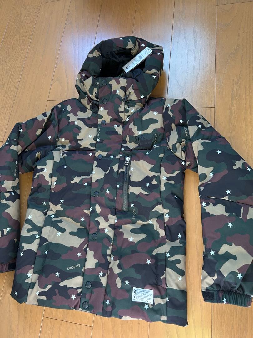 スボルメ svolme ジャケット サイズS カモ　迷彩　新品美品