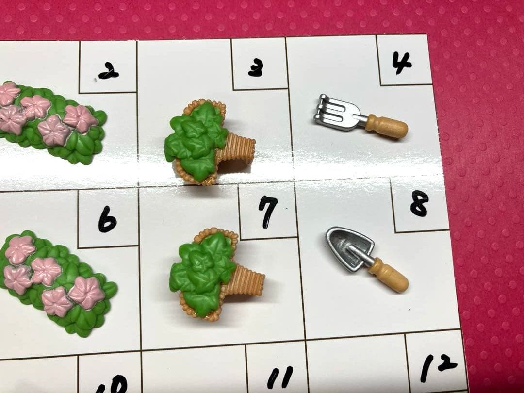 シルバニア　花屋さん小物② 各¥150