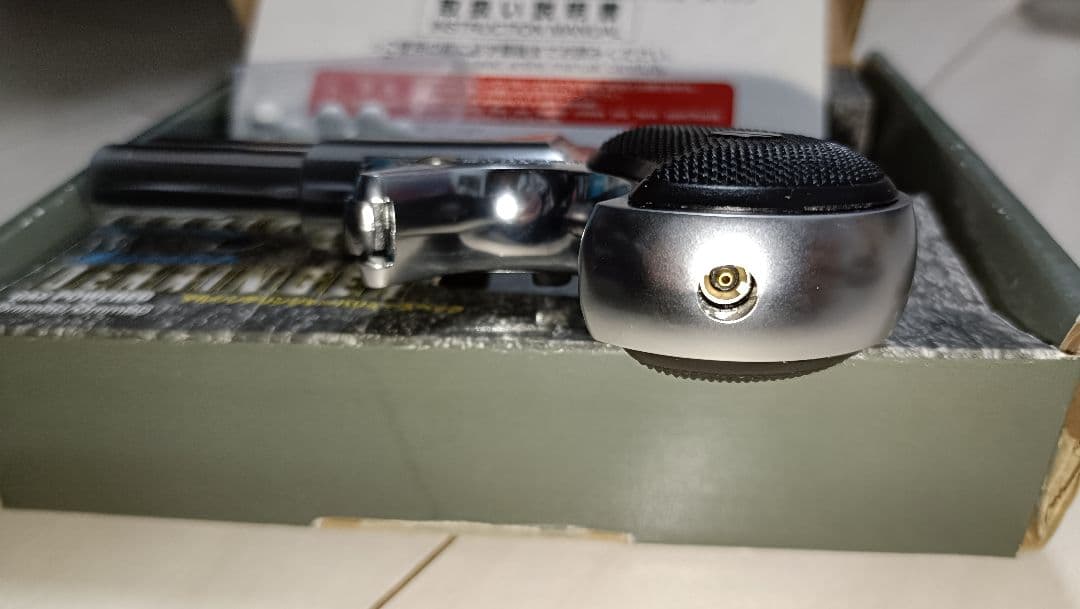 【中古品】マルシン ガスガン「デリンジャー」8mm シルバー