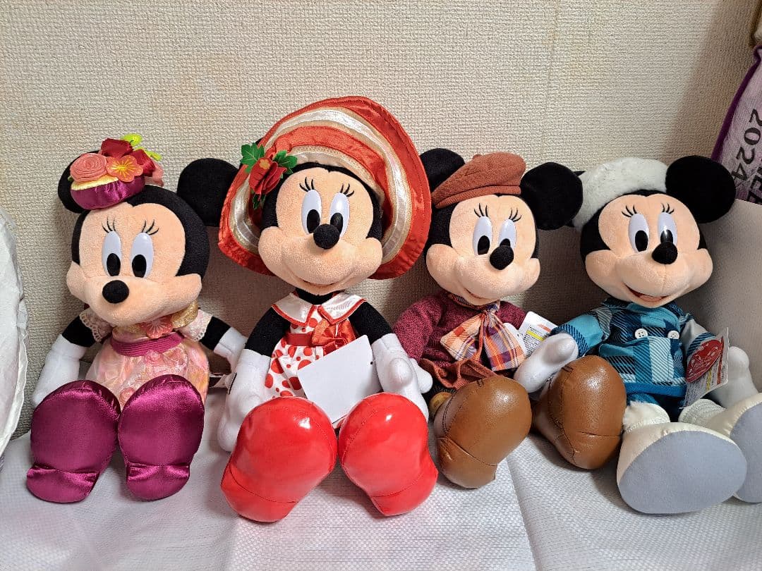 ミニー ぬいぐるみ 4体セット