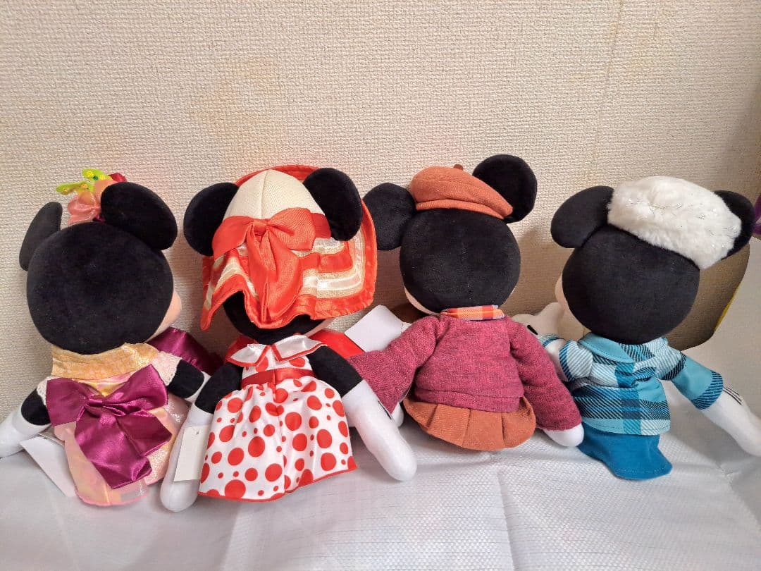 ミニー ぬいぐるみ 4体セット