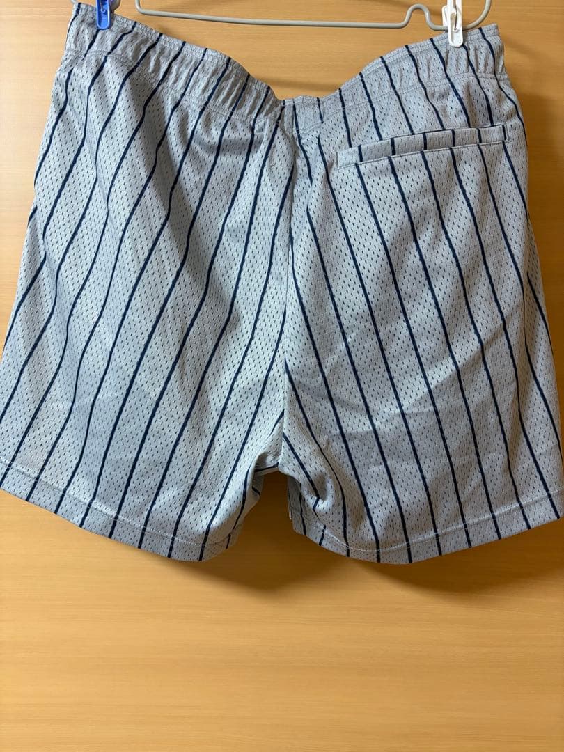 ウェア ballaholic Stripe Mesh Zip Shorts