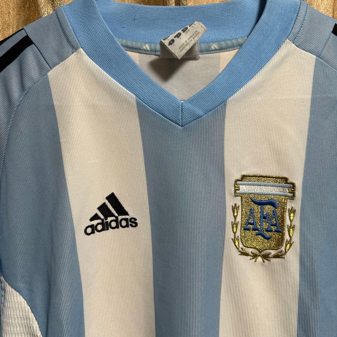 adidas アルゼンチン代表 2002年　ゲームシャツ