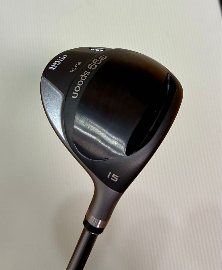 【美品】PRGR egg spoon ブラック 15度S