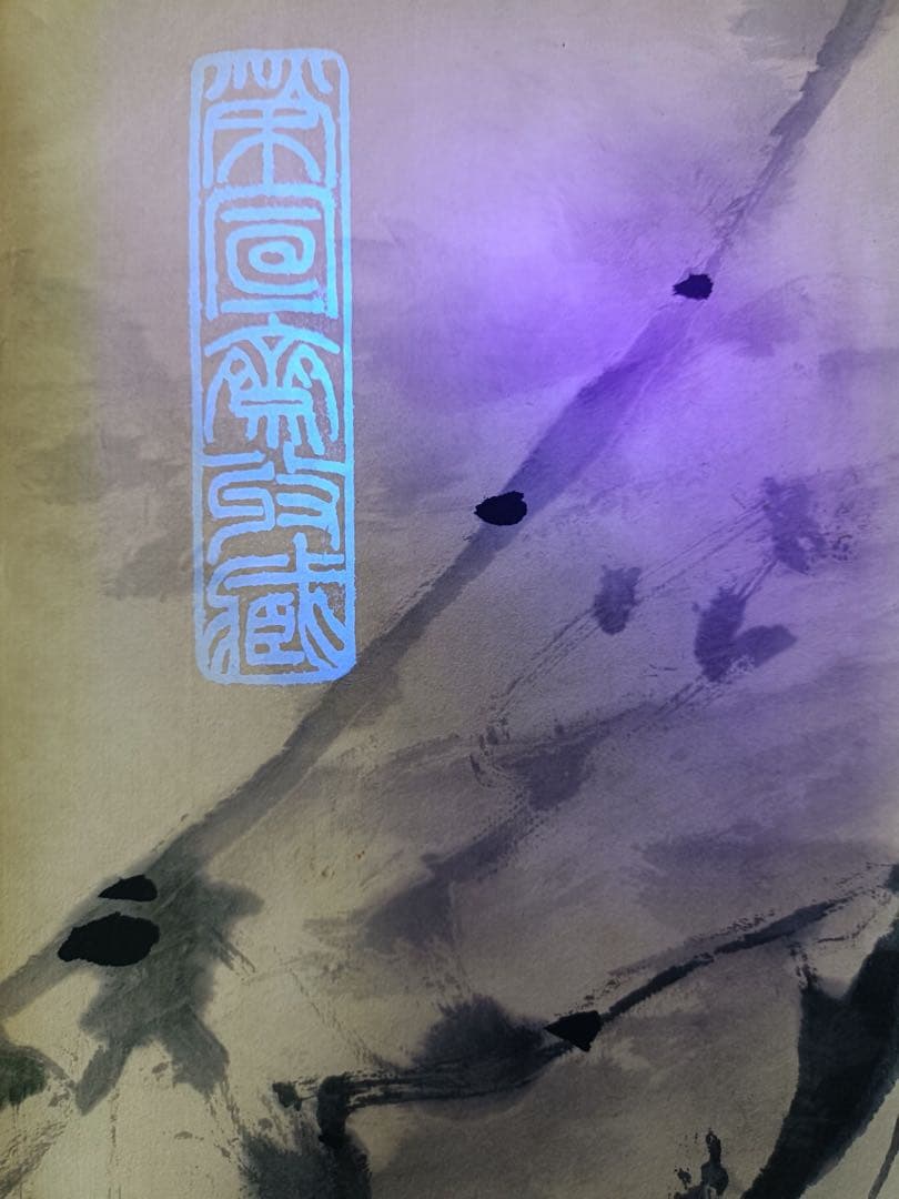 【范曾】达摩神悟 中国画 掛け軸 水墨画 和室 玄関 茶室 壁掛け 美術品