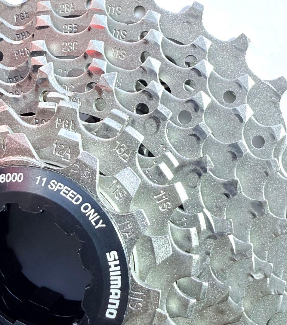 【美品】SHIMANO CS-R8000 11速スプロケット 11-28s