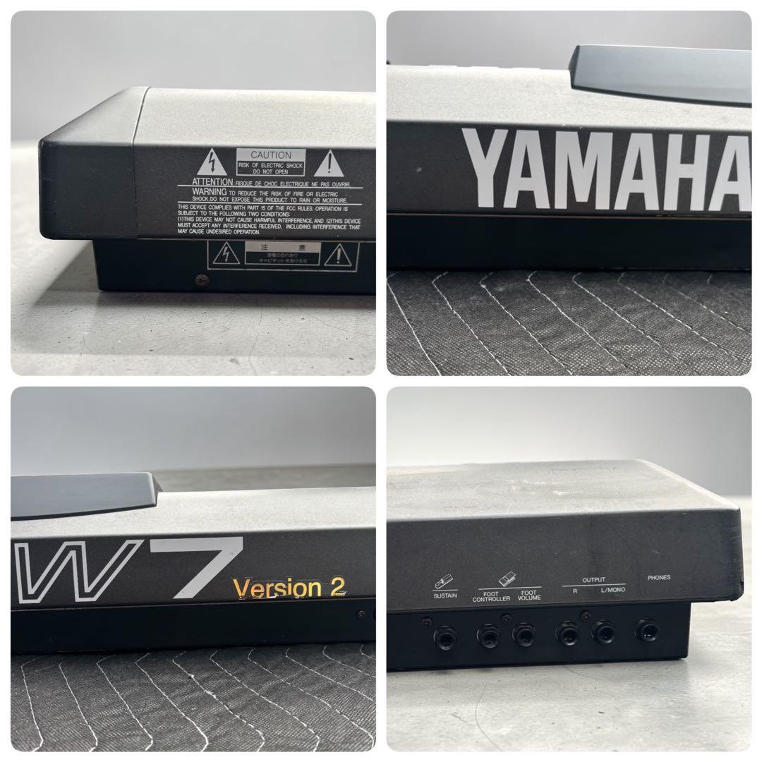 【90年代名機】YAMAHA W7 シンセサイザー61鍵 作曲DTM 宅録