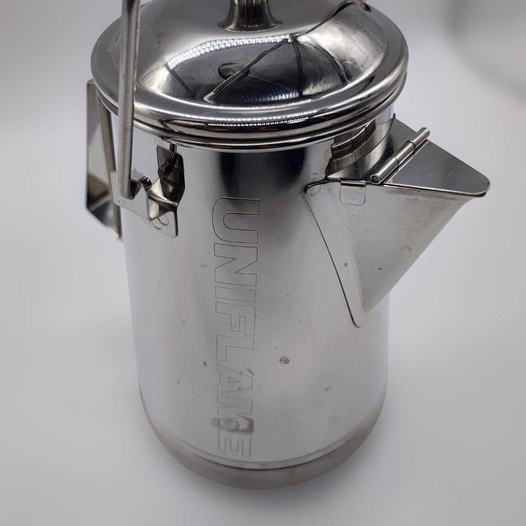 ☆廃盤品☆ユニフレーム☆UNIFLAME☆ステンレス☆キャンプケトル☆1.6L☆