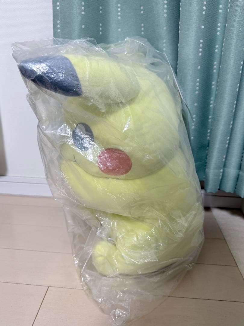 【2024年くじA賞】等身大ピカチュウ ぬいぐるみ 未使用級 サイズ40cm