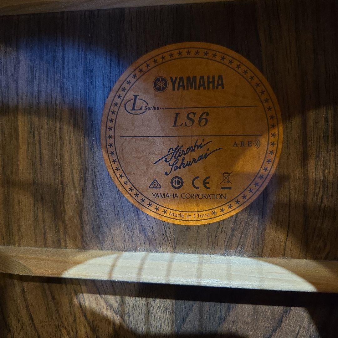美品 YAMAHA LS6 ARE エレアコ アコースティックギター ヤマハ